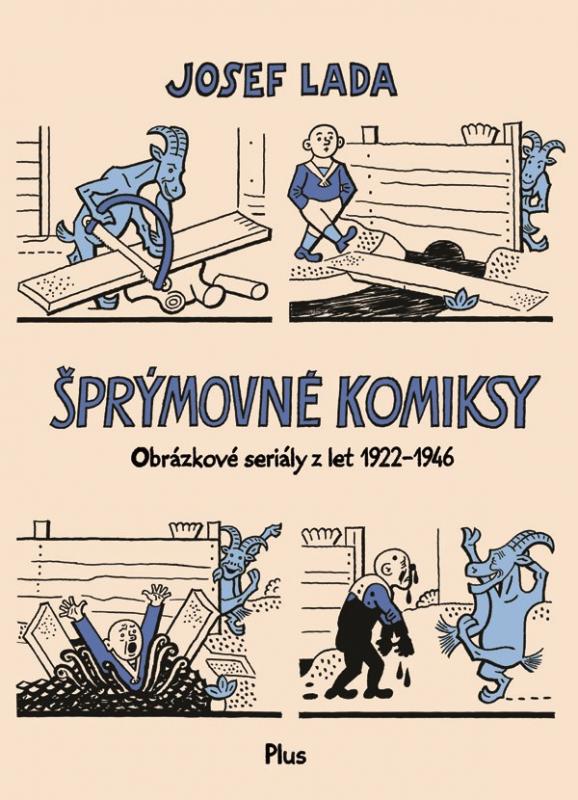 Kniha: Šprýmovné komiksy - Josef Lada
