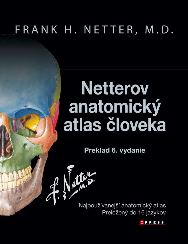 Kniha: Netterov anatomický atlas človeka, 6. vydanie - Frank H. Netter