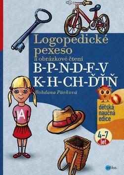 Kniha: Logopedické pexeso B-P-N-D-F-V-K-H-CH-ĎŤŇ - Bohdana Pávková