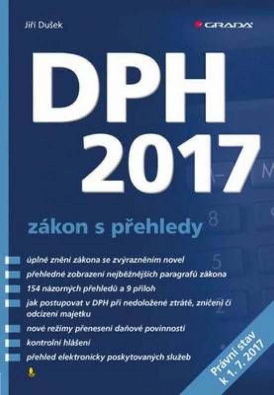 Kniha: DPH 2017 - zákon s přehledy - Dušek Jiří