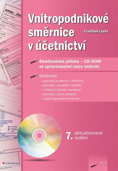 Kniha: Vnitropodnikové směrnice v účetnictví + CD - Louša František