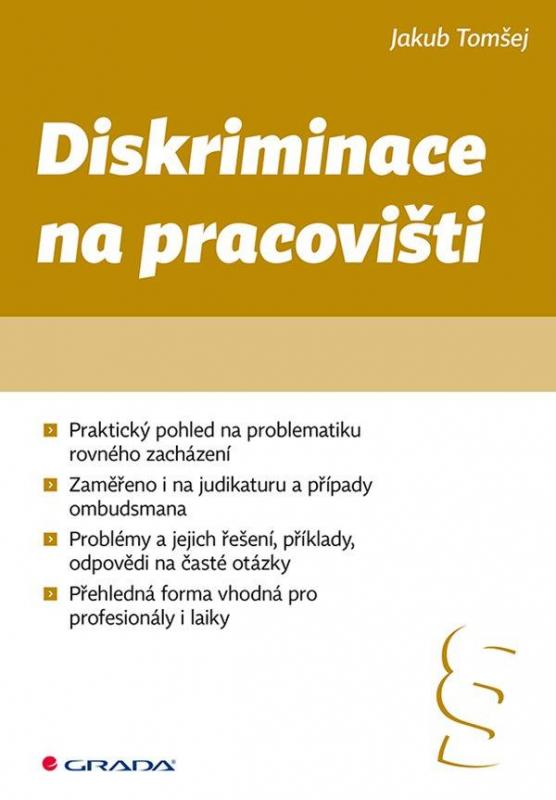 Kniha: Diskriminace na pracovišti - Tomšej Jakub