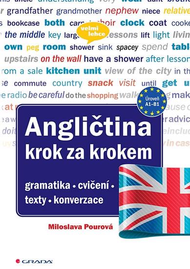 Kniha: Angličtina krok za krokem - Pourová Miloslava