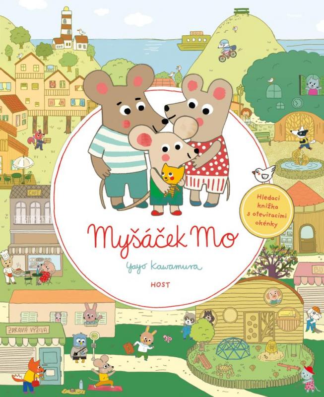 Kniha: Myšáček Mo - Hledací knížka s otevíracími okénky - Kawamura Yayo