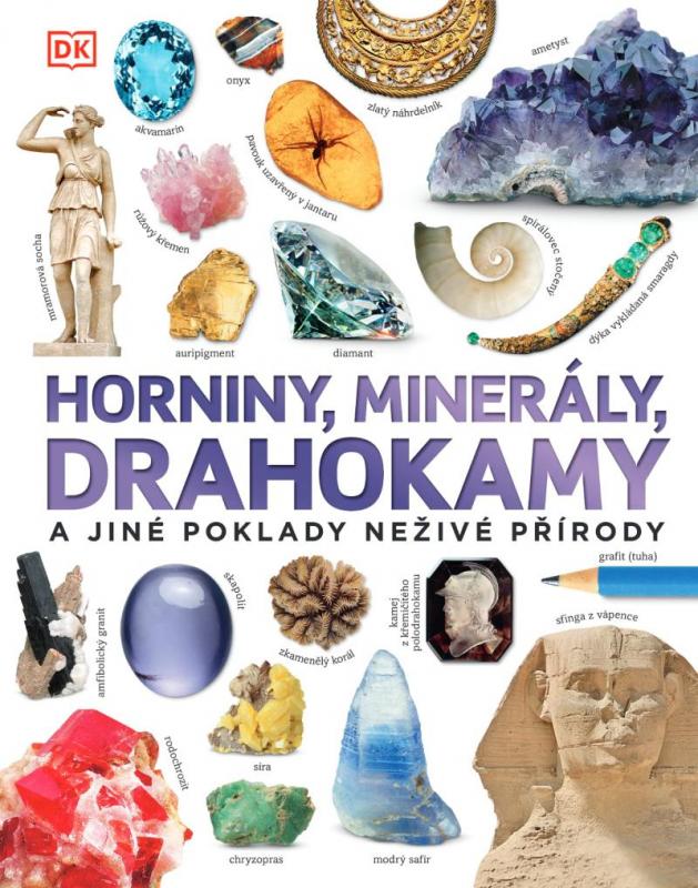 Kniha: Horniny, minerály, drahokamy - Green Dan