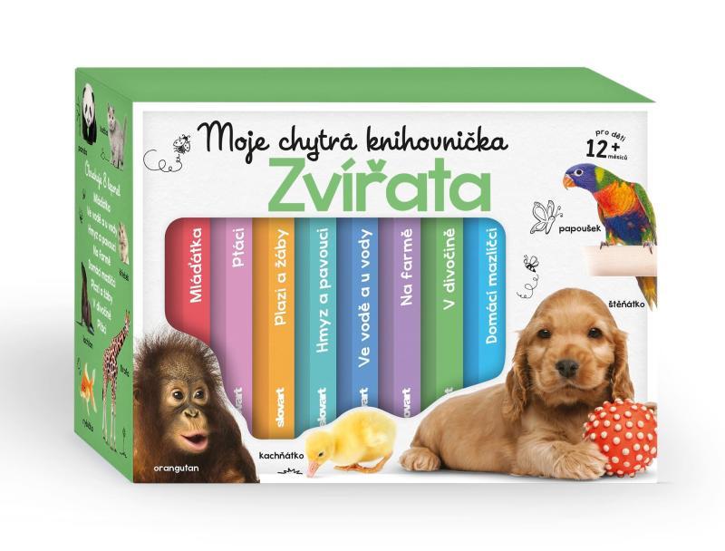 Kniha: Moje chytrá knihovnička - Zvířata (8 leporel)autor neuvedený