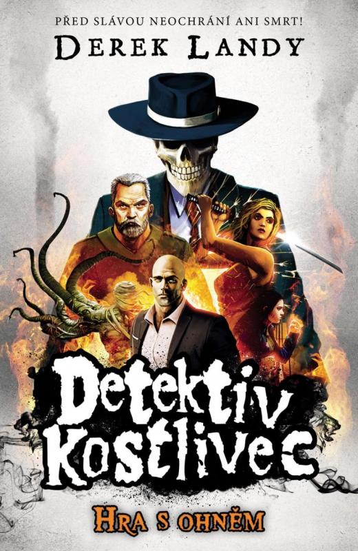 Kniha: Detektiv Kostlivec 2 - Hra s ohněm - Landy Derek