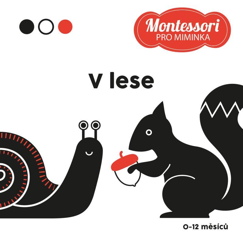 Kniha: V lese - Kontrastní leporelo - Korbelářová Adéla