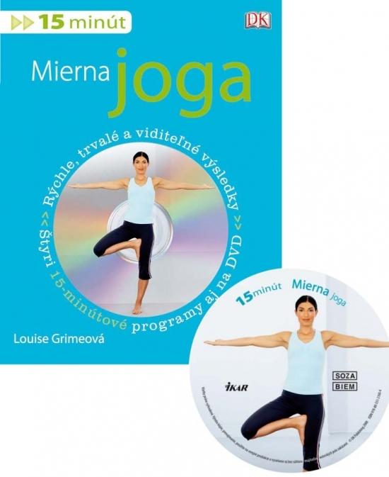 Kniha: Mierna joga (15 minút) + DVD - Grimeová Louise