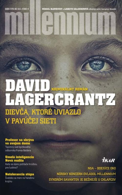 Kniha: Dievča, ktoré uviazlo v pavúčej sieti - Lagercrantz David