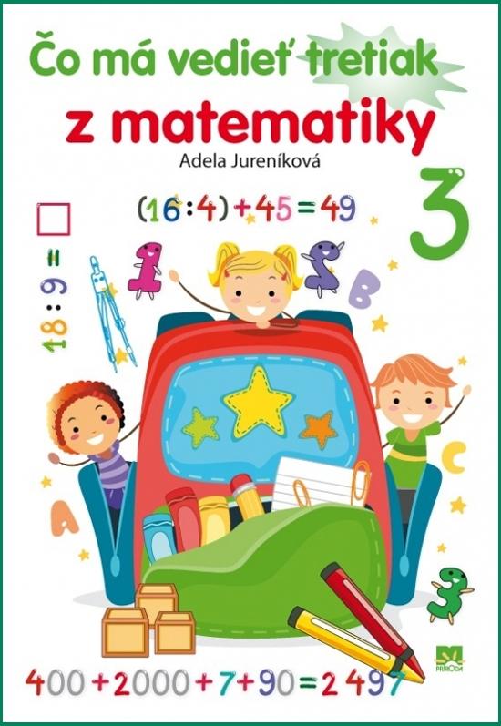 Kniha: Čo má vedieť tretiak z matematiky - Jureníková Adela