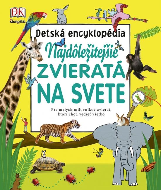 Kniha: Najdôležitejšie zvieratá na svete - detská encyklopédiaautor neuvedený