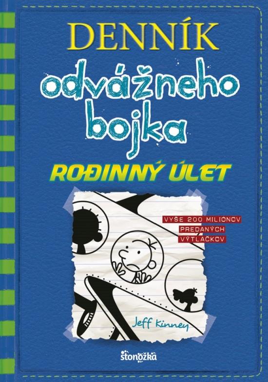 Kniha: Denník odvážneho bojka 12: Rodinný úlet, 2.vydanie - Kinney Jeff