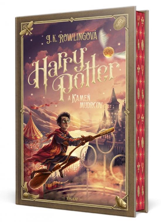 Kniha: Harry Potter 1 - A Kameň mudrcov, 6., revidované vydanie (farebná oriezka) - Rowlingová Joanne K.