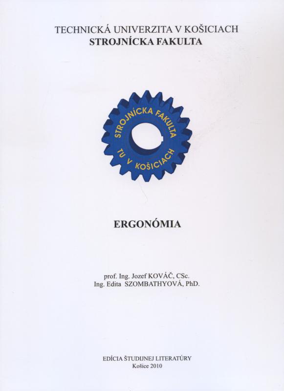 Kniha: Ergonómia - Jozef Kováč