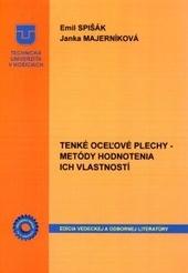 Kniha: Tenké oceľové plechy - Emil Spisak