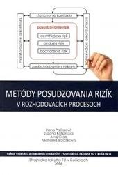 Kniha: Metódy posudzovania rizík v rozhodovacích procesoch - Kolektív autorov
