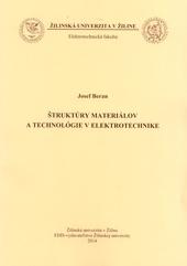 Štruktúry materiálov a technológie v elektrotechnike