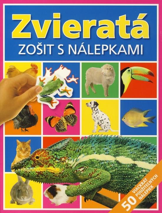 Kniha: Zvieratá - zošit s nálepkamiautor neuvedený