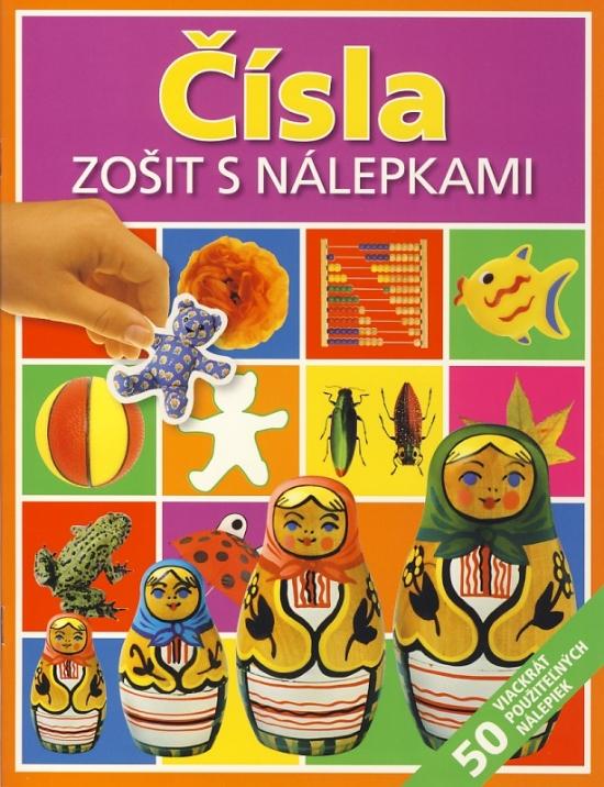Kniha: Čísla - Zošit s nálepkamikolektív autorov