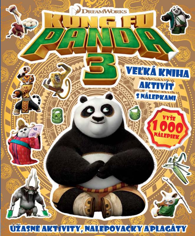Kniha: Veľká kniha aktivít s nálepkami Kung Fu Panda 3autor neuvedený