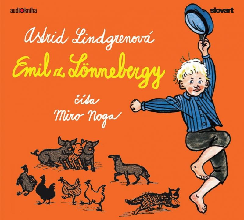 Kniha: Audio kniha Emil z Lönnebergy - Astrid Lindgrenová