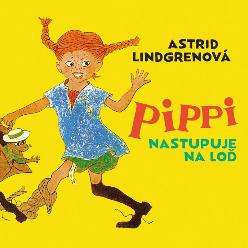 Kniha: Audio kniha Pippi nastupuje na loď - Astrid Lindgrenová