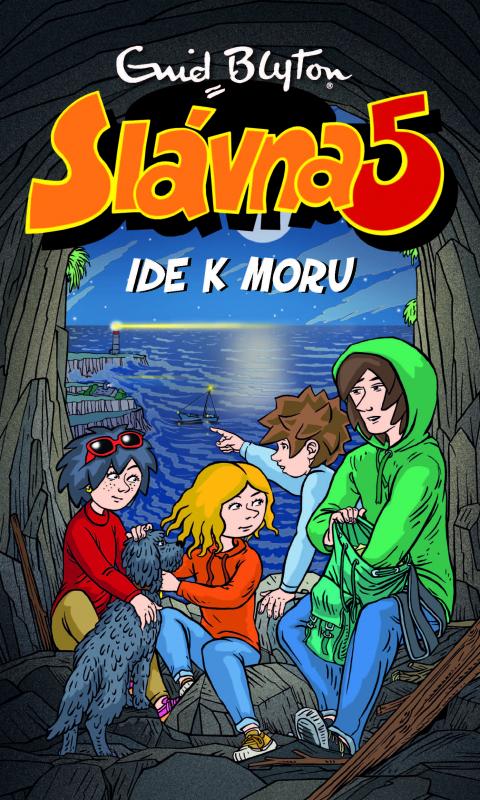 Kniha: Slávna 5 ide k moru (12) - Enid Blyton