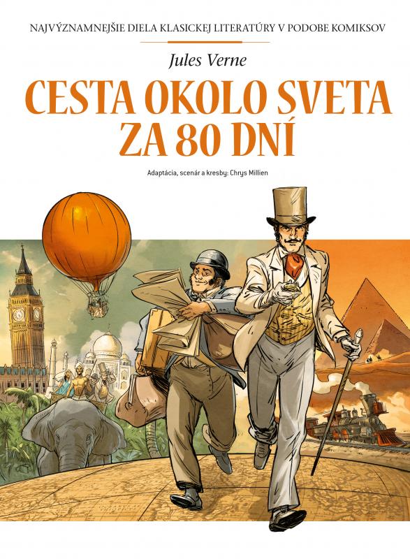 Kniha: Cesta okolo sveta za 80 dní (komiks)autor neuvedený