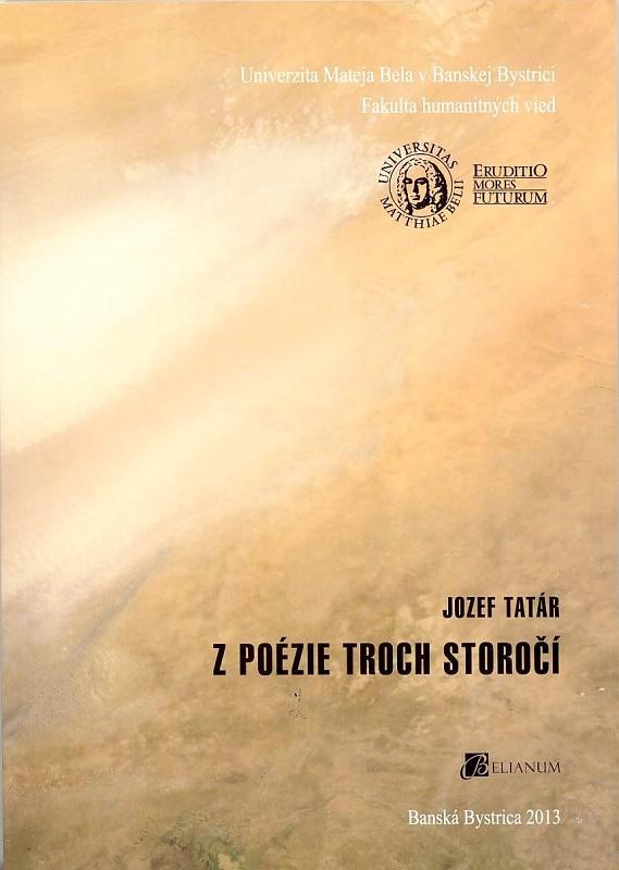 Kniha: Z poézie troch storočí - Jozef Tatár