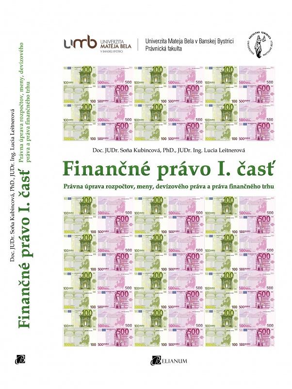 Kniha: Finančné právo I. časť - Soňa Kubincová