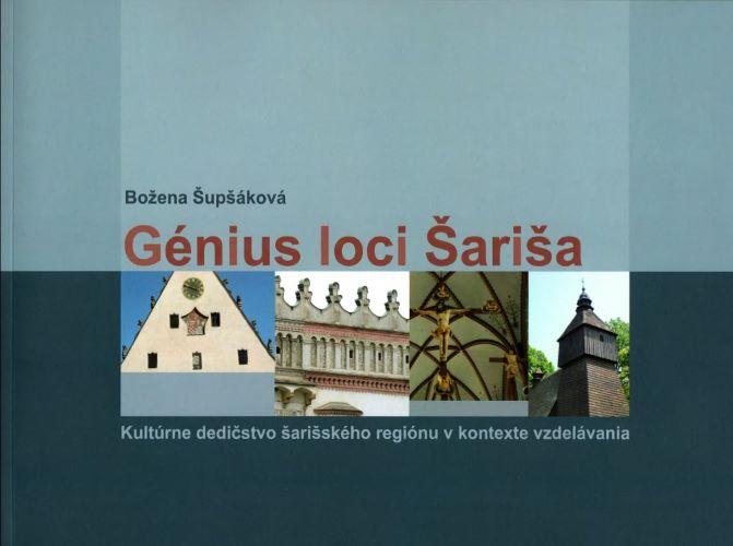 Kniha: Génius loci Šariša - Božena Šupšáková