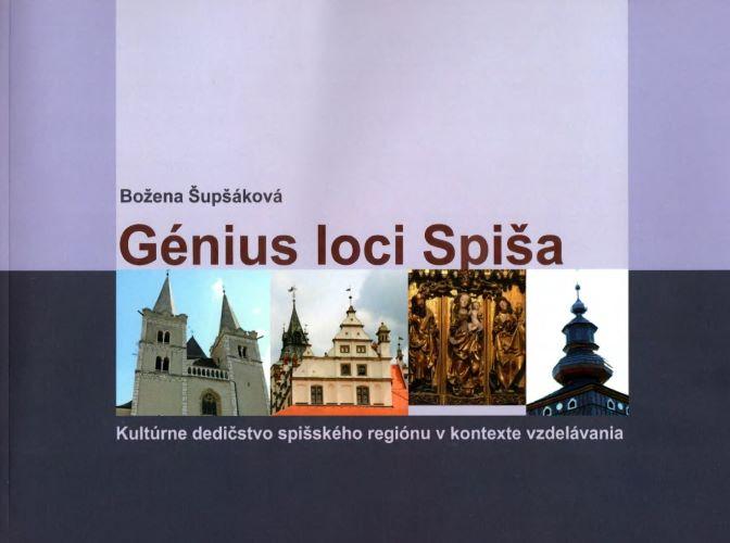 Kniha: Génius loci Spiša - Božena Šupšáková