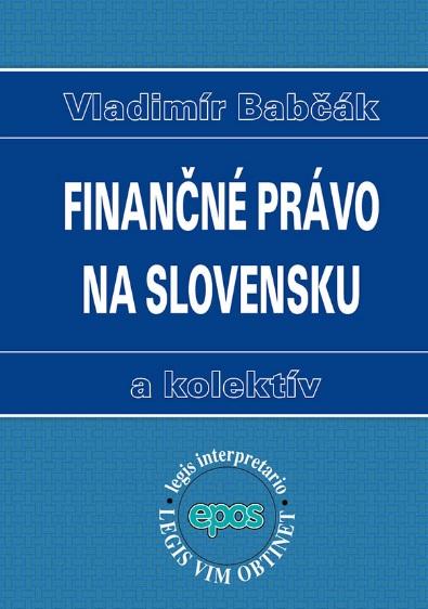 Kniha: Finančné právo na Slovenskukolektív autorov