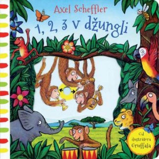 Kniha: 1,2,3 v džungli - Scheffler Axel