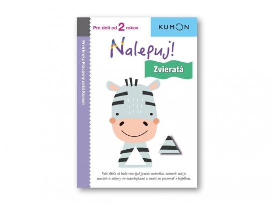 Kniha: Zvieratá Nalepuj ! - Kumon