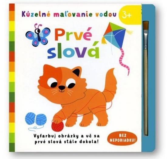 Kniha: Prvé slová - Kúzelné maľovanie vodou - Golding Elizabeth
