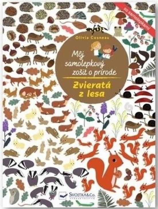 Kniha: Hmyz zo záhrady - Môj samolepkový zošit o prírode - Cosneau Olivia
