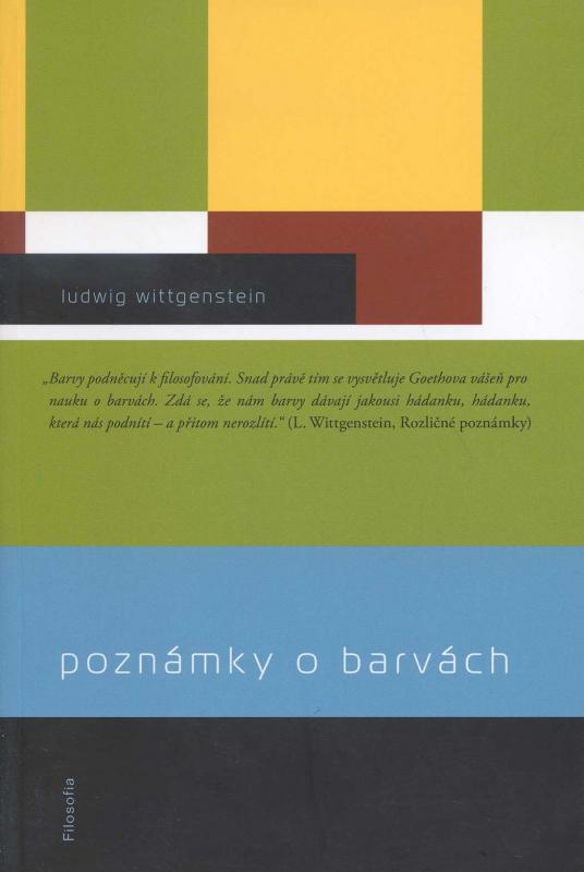 Kniha: Poznámky o barvách - Ludwig Wittgenstein