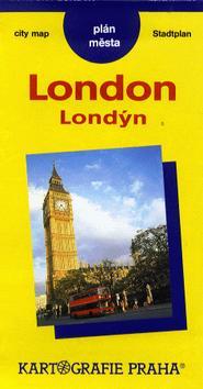 Kniha: PM Londýn - London  plán městaautor neuvedený