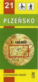 TM 21 Plzeňsko 1:100 000