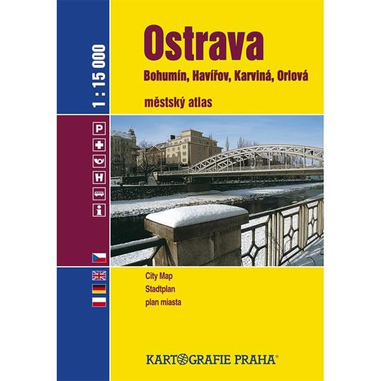 Kniha: Ostrava/atlas, 1:15T(spirála)autor neuvedený