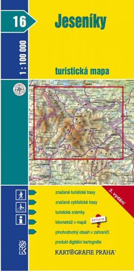 Kniha: 1:100T (16)-Jeseníky (turistická mapa)autor neuvedený