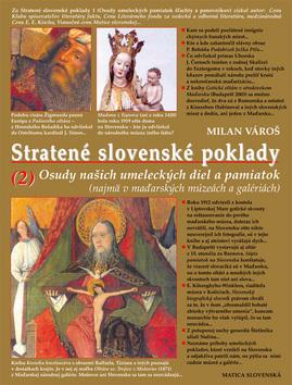 Kniha: Stratené slovenské poklady 2 - Milan Vároš
