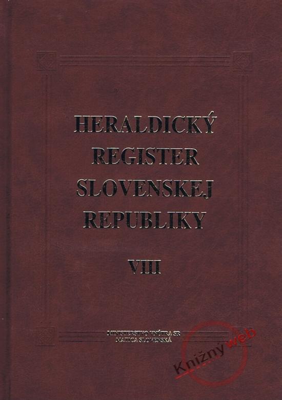 Heraldický register SR VIII