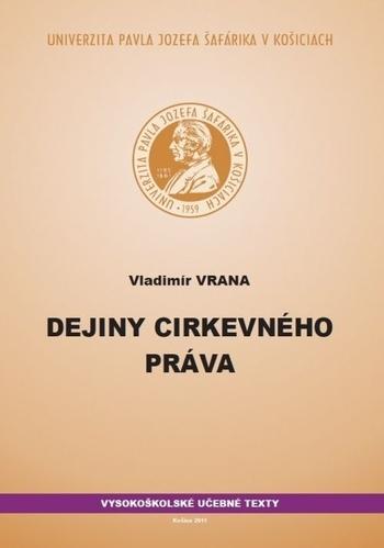 Kniha: Dejiny cirkevného práva - Vladimír Vrana