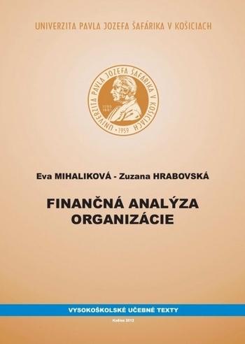 Kniha: Finančná analýza organizácie - Eva Mihaliková