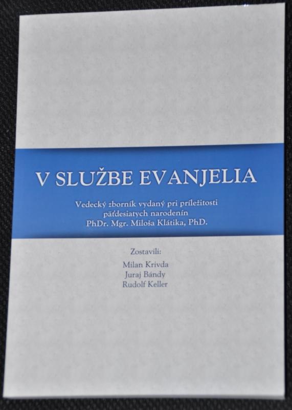 Kniha: Zborník V službe evanjelia - Juraj Bándy