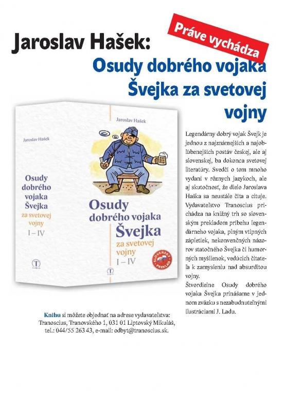 Kniha: Osudy dobrého vojaka Švejka za svetovej vojny - Hašek Jaroslav