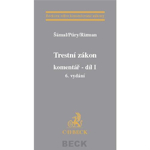 Kniha: Trestní zákon komentář 6.vyd - František Púry